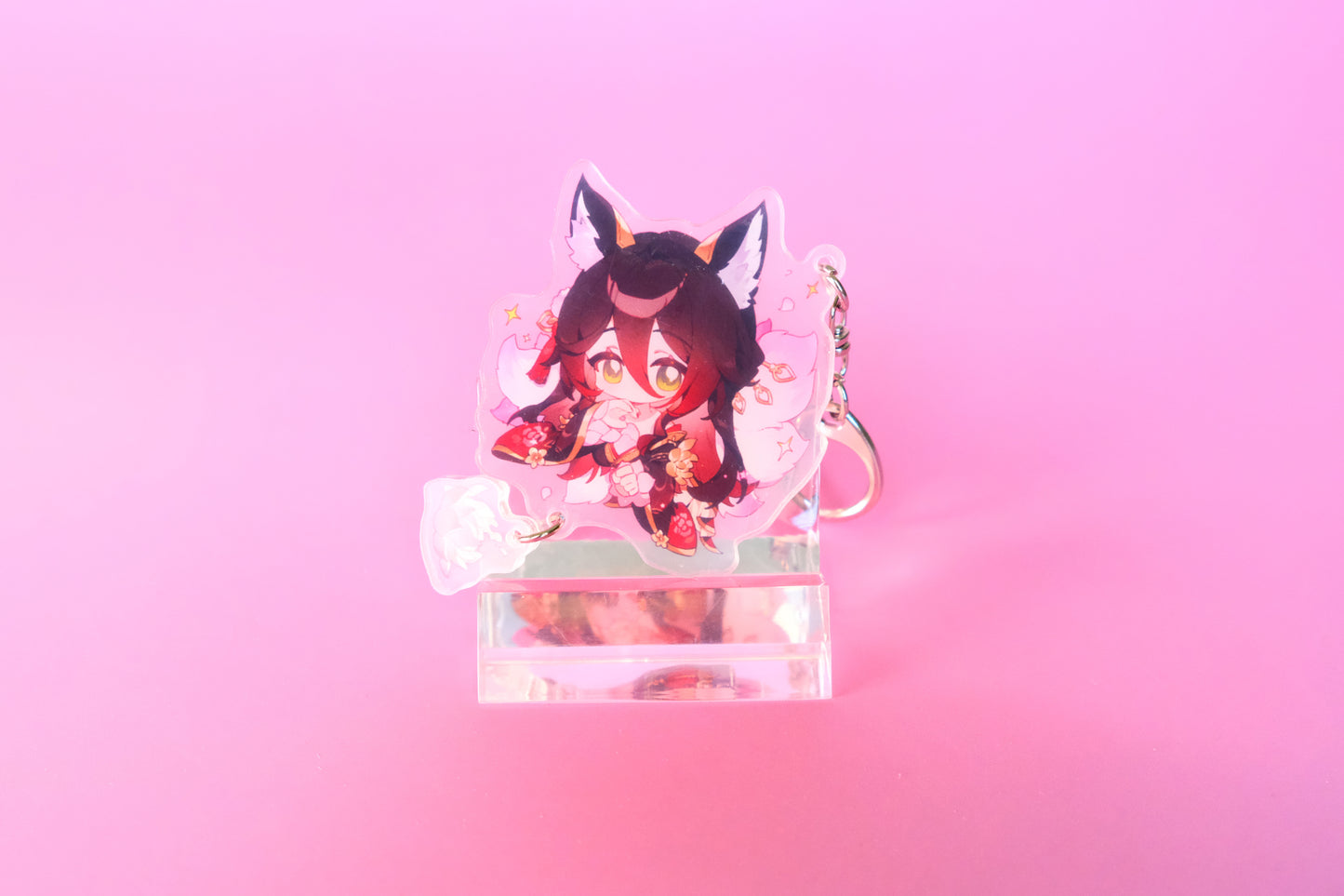 Amphoreus - Honkai: Star Rail - Character Art Keychains With Small Charm - Clear Acrylic - Ultra High Quality