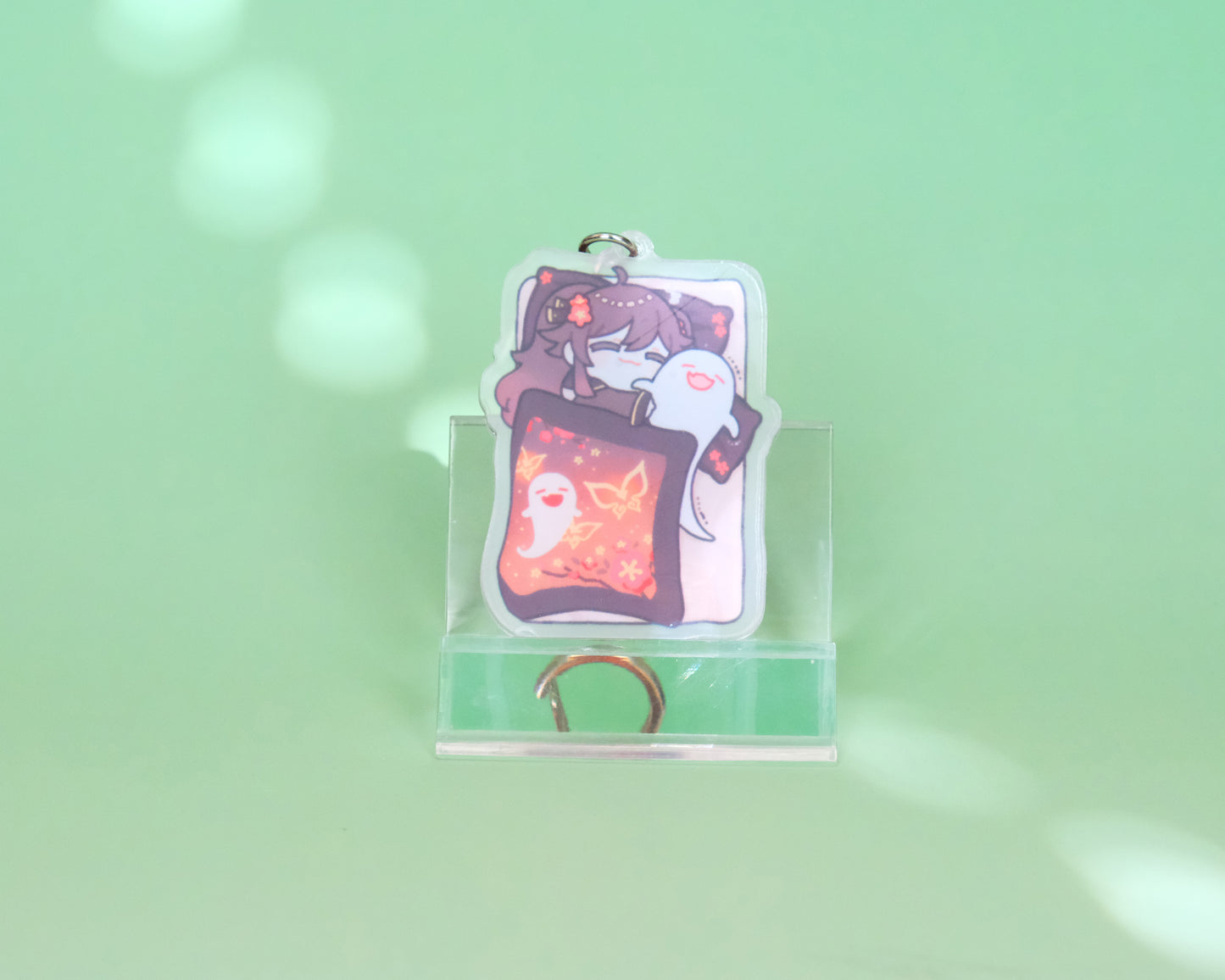 Genshin Impact - Goodnight Teyvat Character Keychains - Perfect sleepy gift for your sleep enthusiasts!