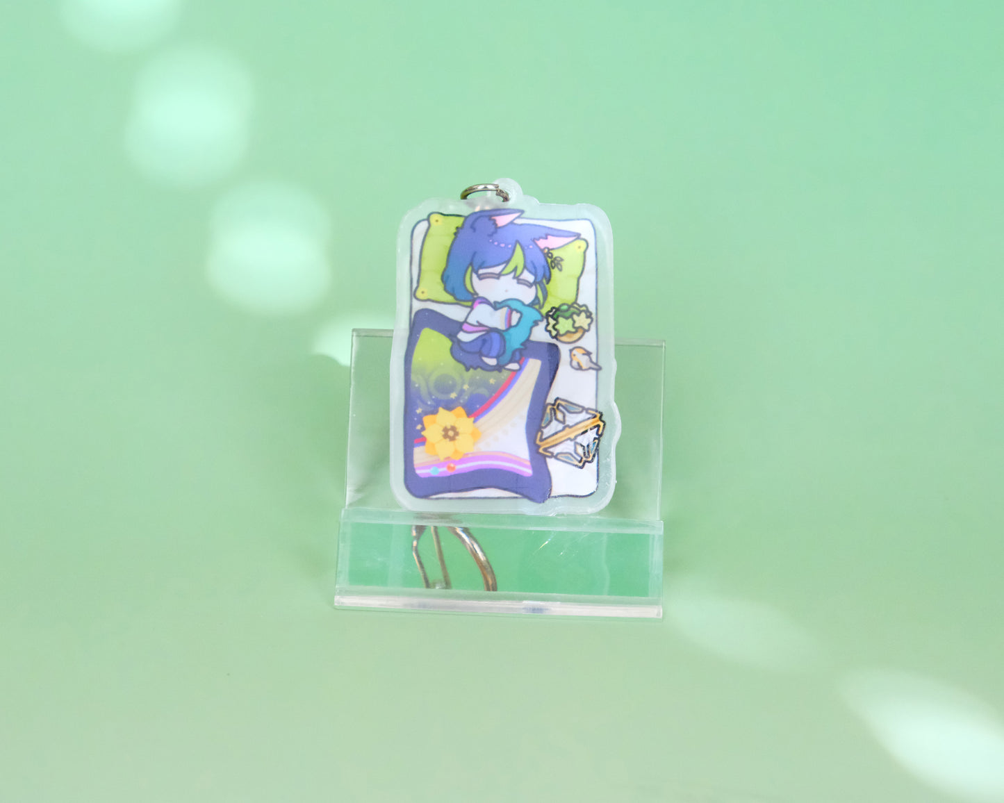 Genshin Impact - Goodnight Teyvat Character Keychains - Perfect sleepy gift for your sleep enthusiasts!