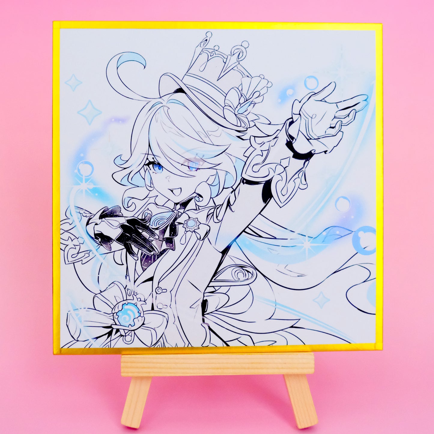 Genshin Impact - Elemental Burst Character Prints - High quality prints - 6.3x6.3in