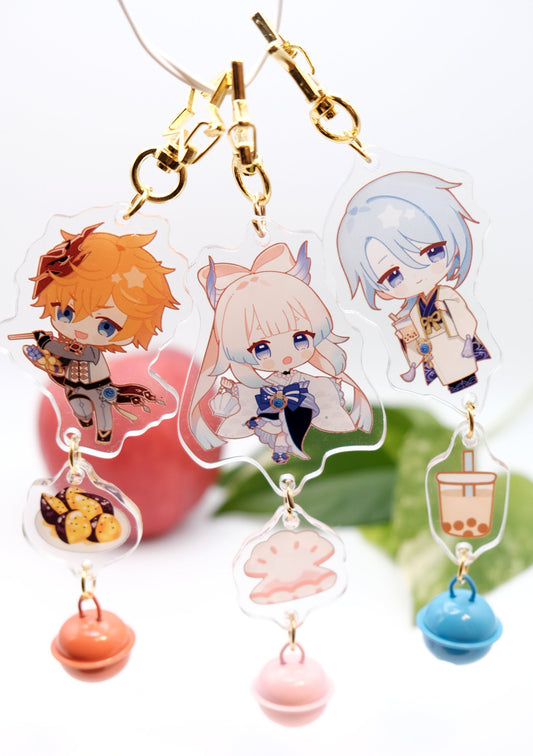 Buy 2 Get 1 FREE SALE!!!! - Genshin Impact Acrylic Keychains / Charms - Perfect for gifting