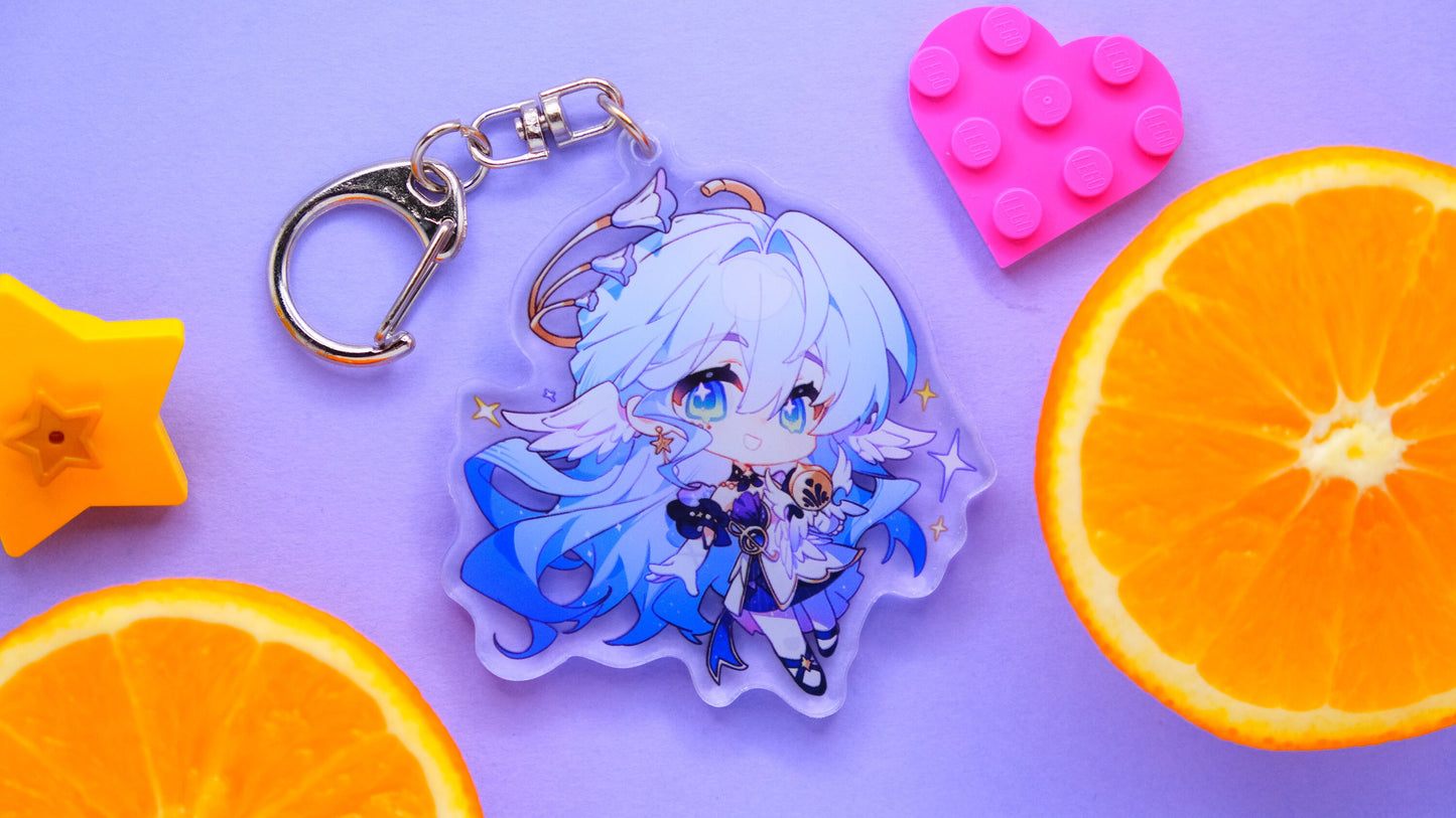 Penacony - Honkai: Star Rail Character Art Keychains - Clear Acrylic - Ultra High Quality