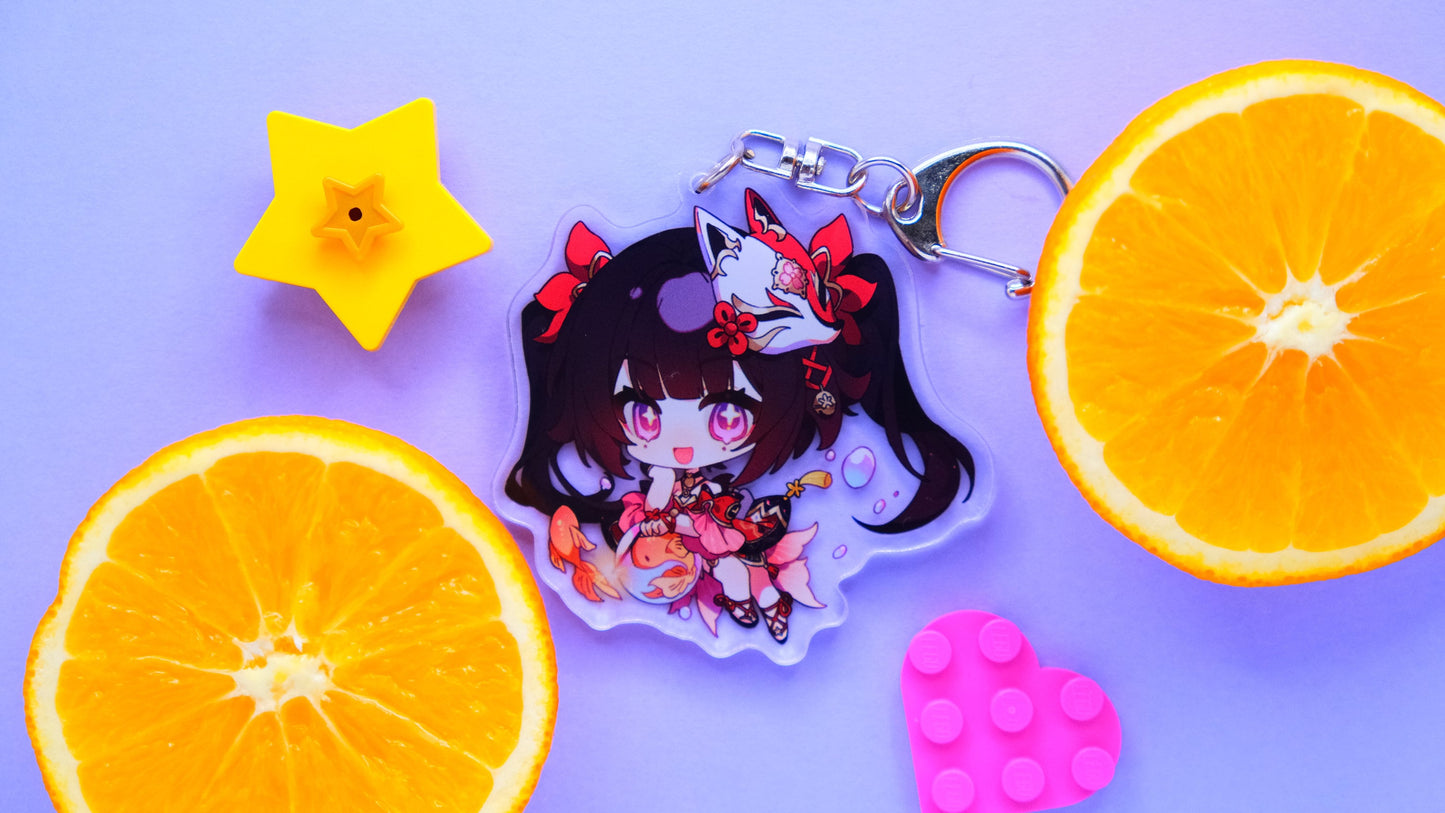 Penacony - Honkai: Star Rail Character Art Keychains - Clear Acrylic - Ultra High Quality