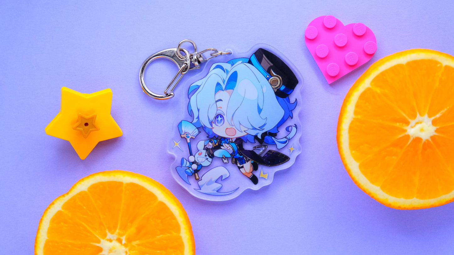 Penacony - Honkai: Star Rail Character Art Keychains - Clear Acrylic - Ultra High Quality