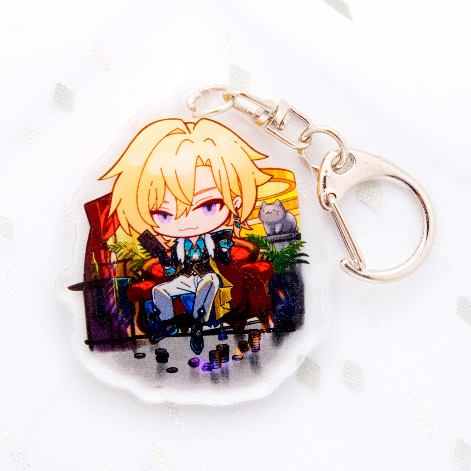 Small size - Honkai: Star Rail Character Splash Art Keychains / Series 2 - Ultra High Quality