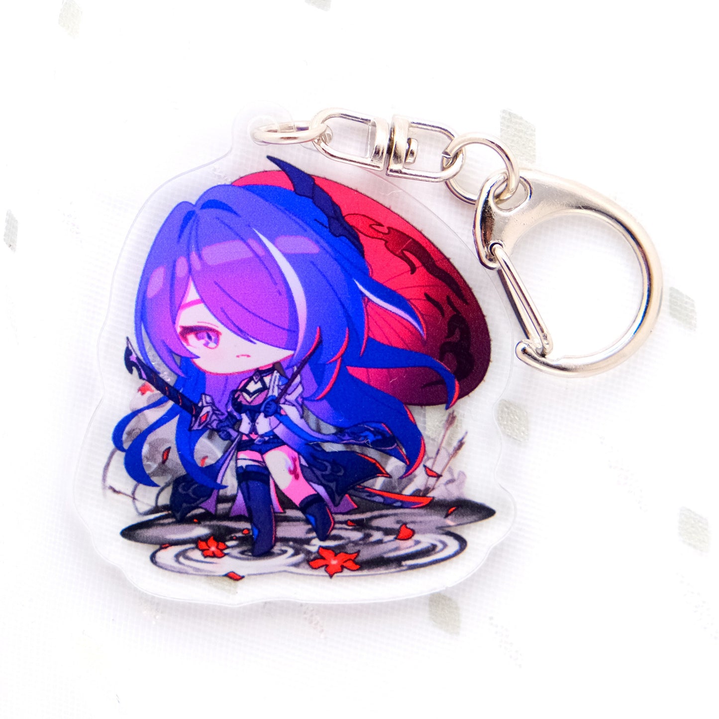 Small size - Honkai: Star Rail Character Splash Art Keychains / Series 2 - Ultra High Quality