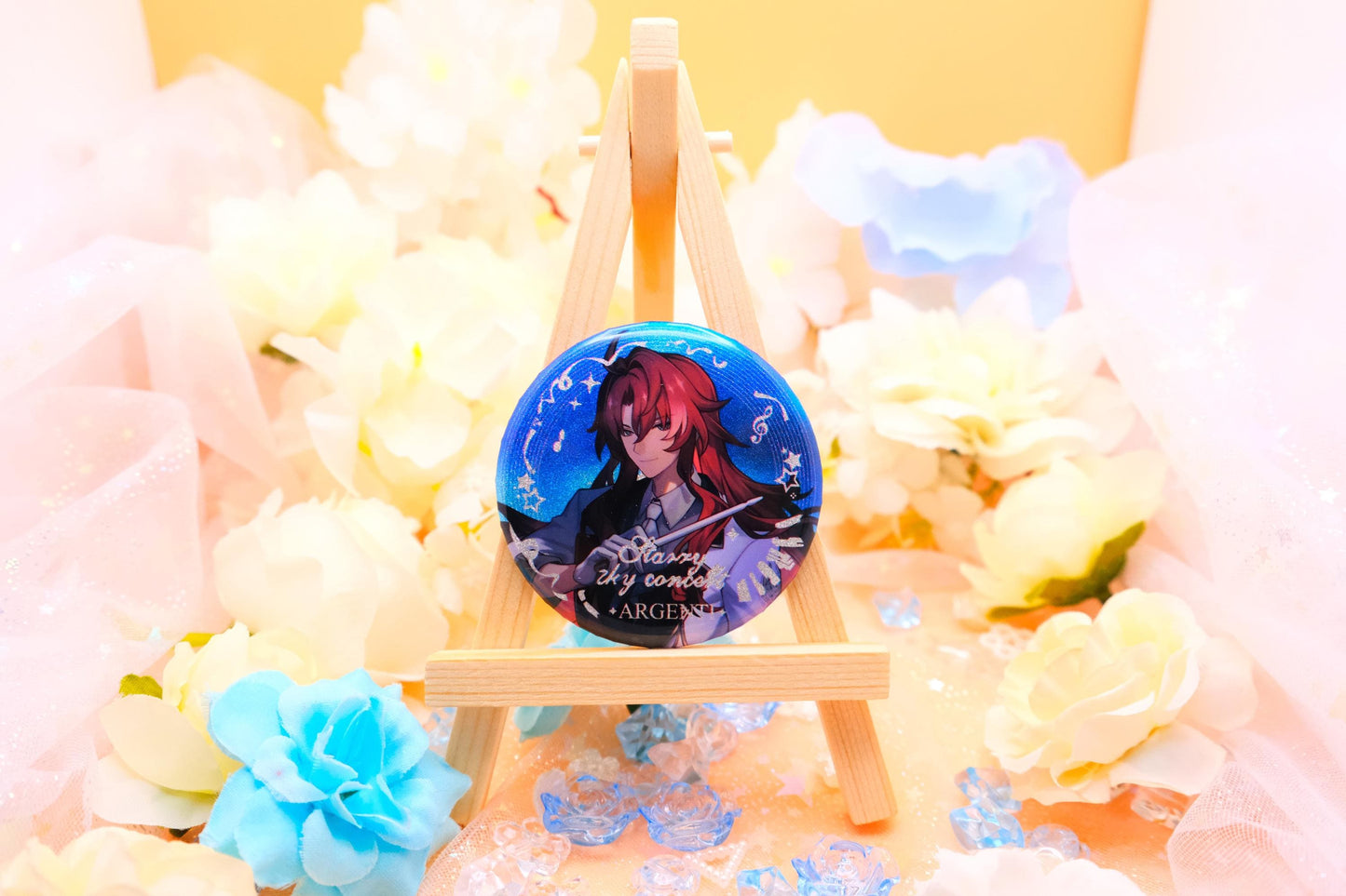 Honkai: Star Rail - Concert Version - Pinback Button Badges - Sparkly / Ultra High Quality