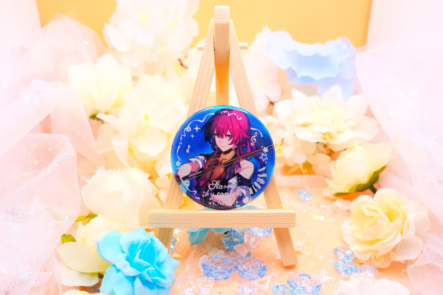 Honkai: Star Rail - Concert Version - Pinback Button Badges - Sparkly / Ultra High Quality