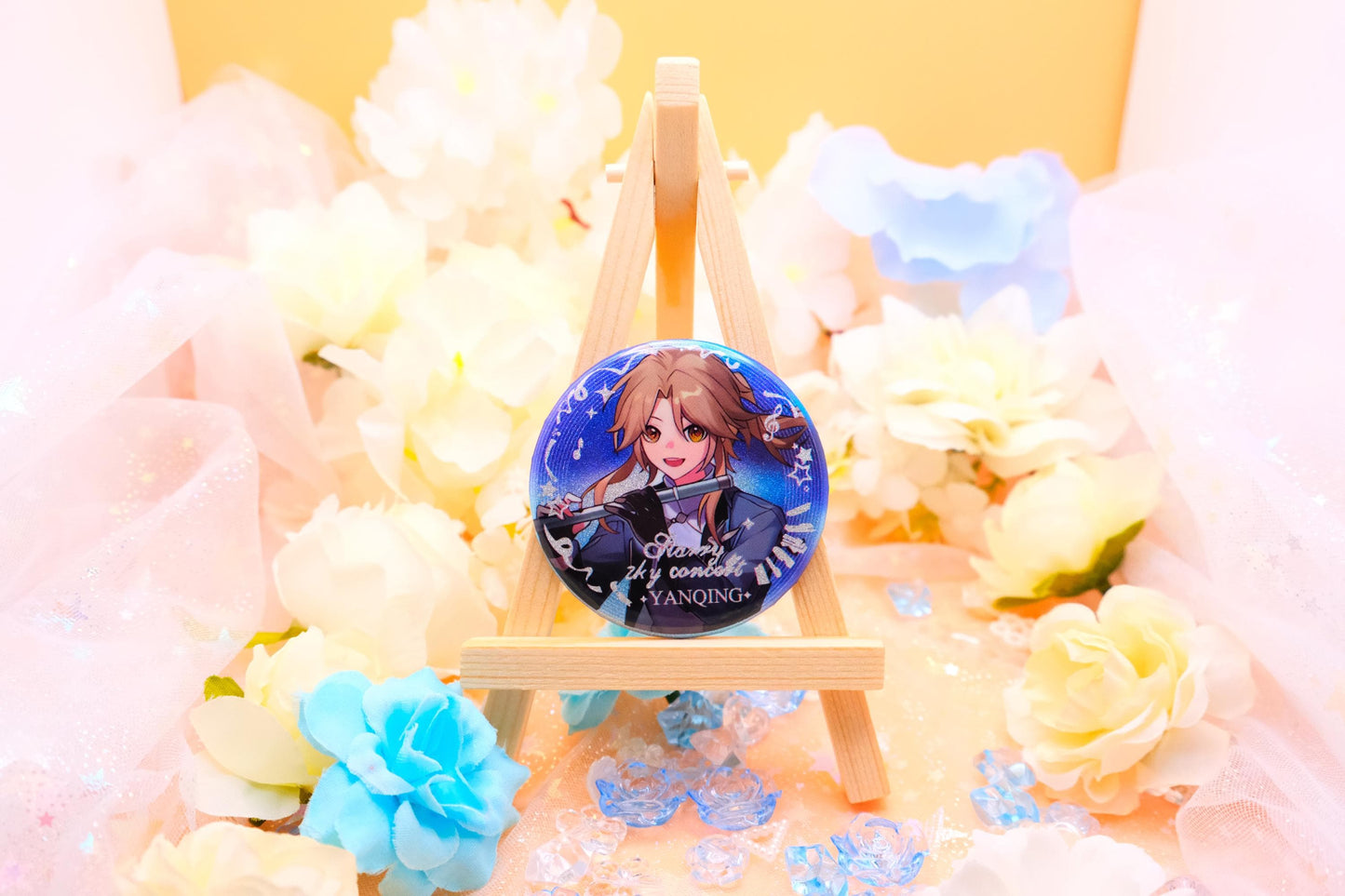 Honkai: Star Rail - Concert Version - Pinback Button Badges - Sparkly / Ultra High Quality