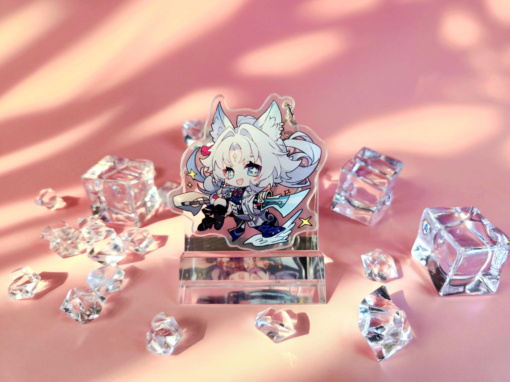 Honkai: Star Rail Character Keychains - Ultra High Quality - Feixiao / Moze / Lingsha - Patch 2.5