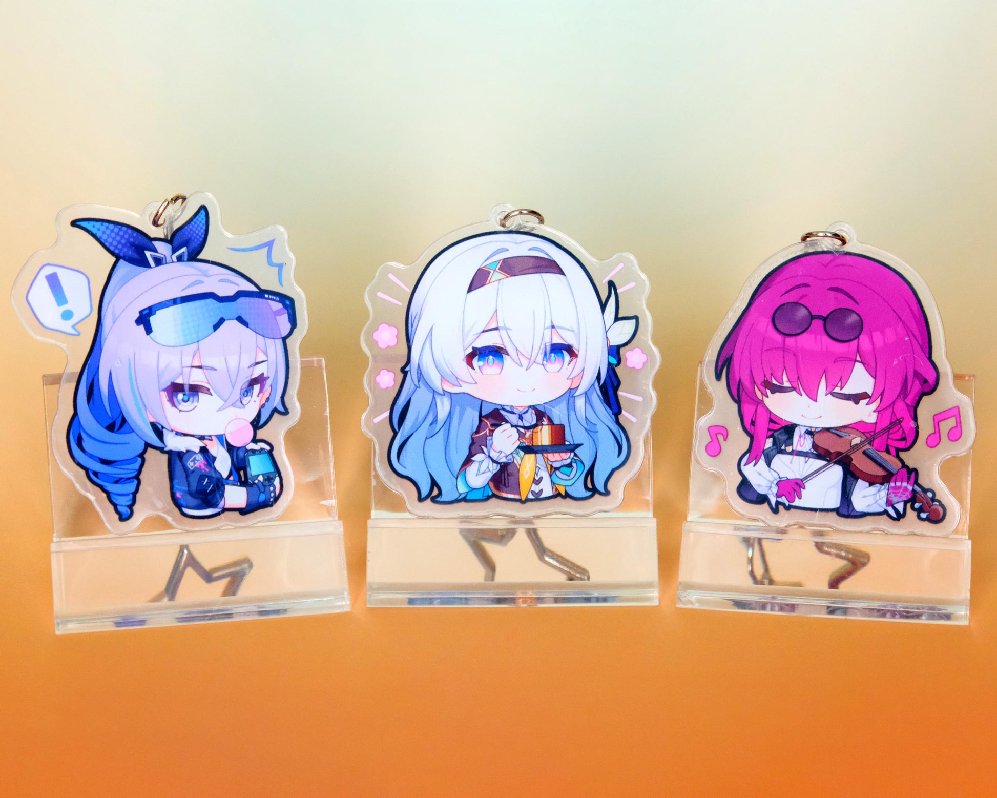 Honkai: Star Rail Exclusive Character Portrait Keychains - Perfect Gift for HSR Fans - Ultra High Quality