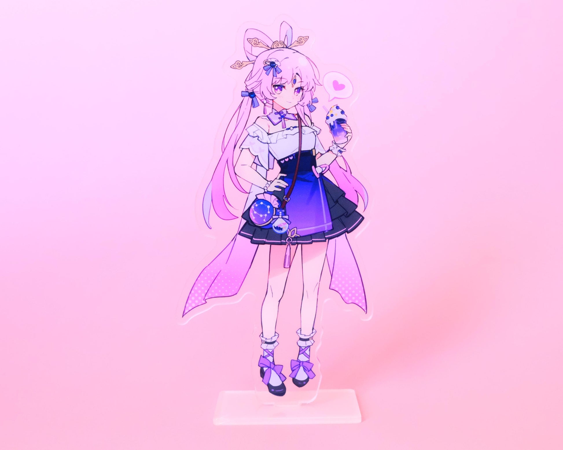 Honkai: Star Rail - Cute Fuxuan Street Style Acrylic Standee - Take Fuxuan on a date with you!