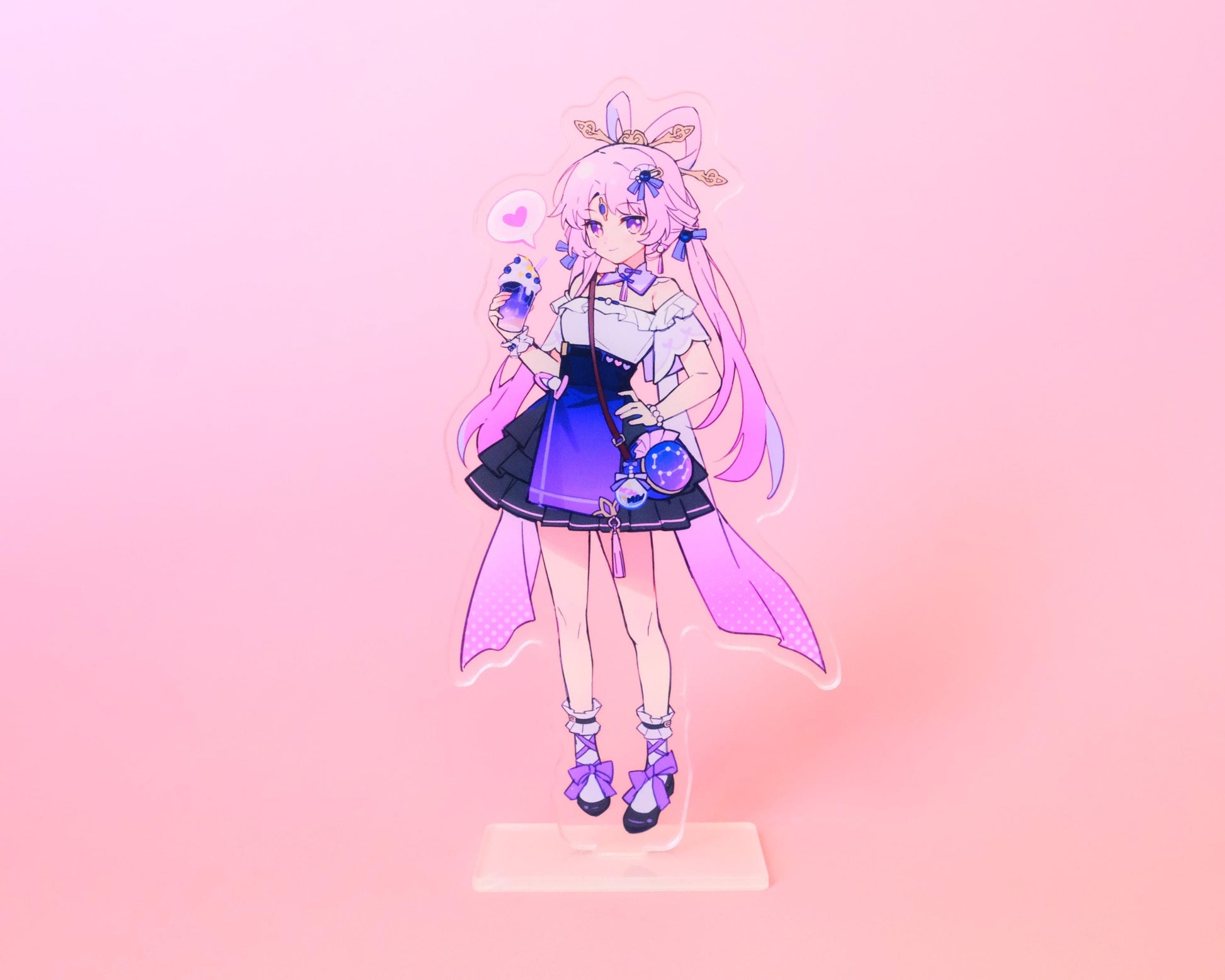 Honkai: Star Rail - Cute Fuxuan Street Style Acrylic Standee - Take Fuxuan on a date with you!