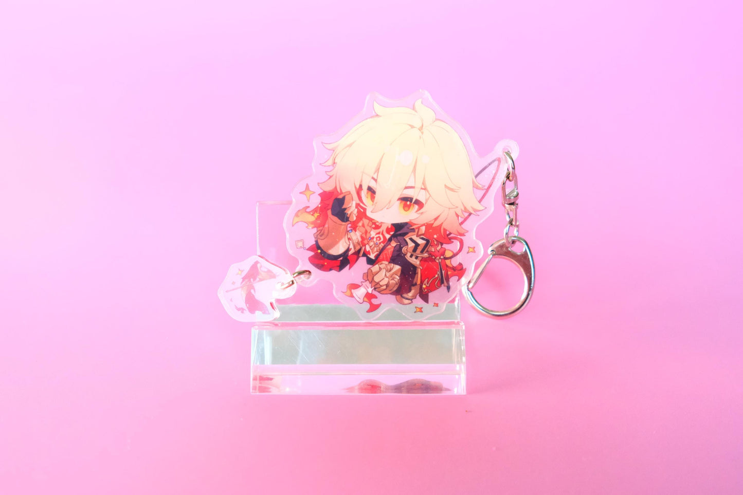 Amphoreus - Honkai: Star Rail - Character Art Keychains With Small Charm - Clear Acrylic - Ultra High Quality