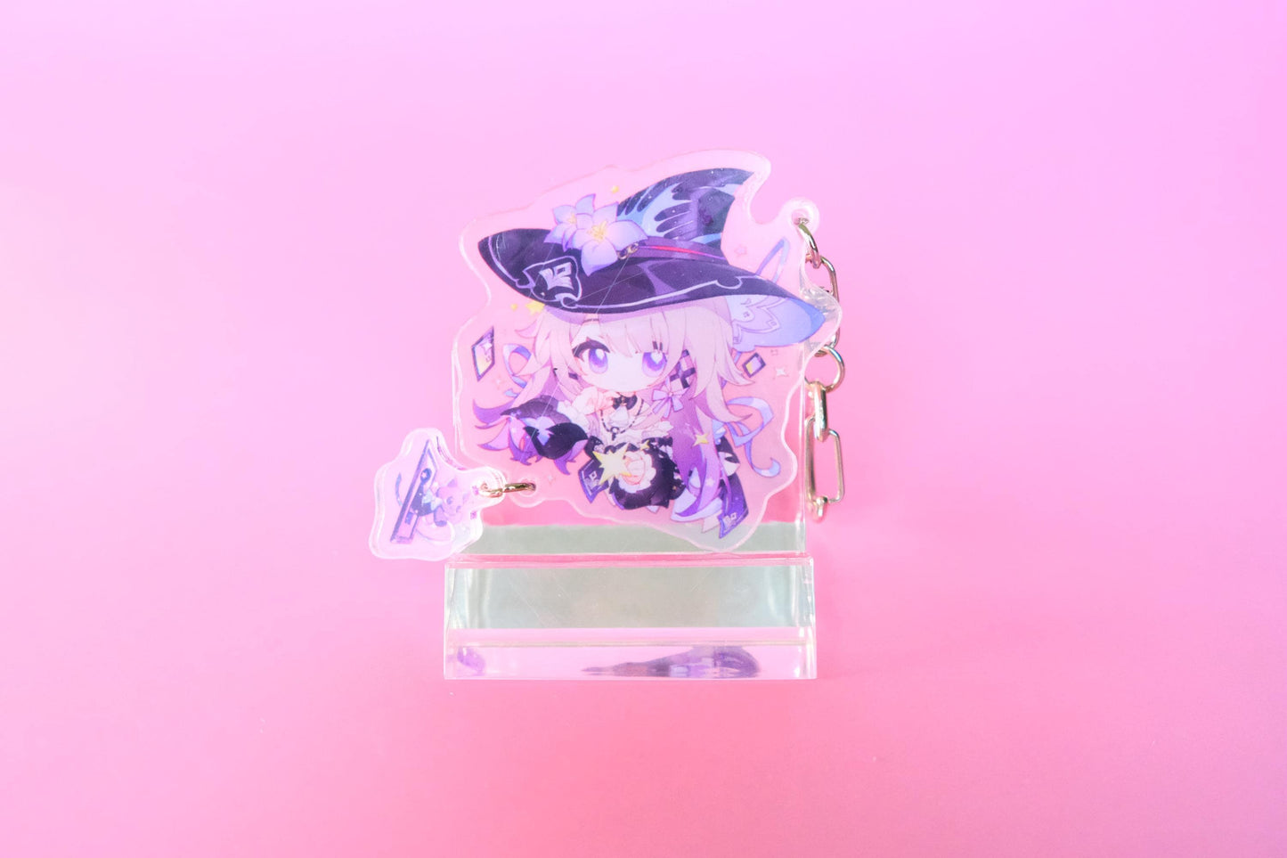 Amphoreus - Honkai: Star Rail - Character Art Keychains With Small Charm - Clear Acrylic - Ultra High Quality