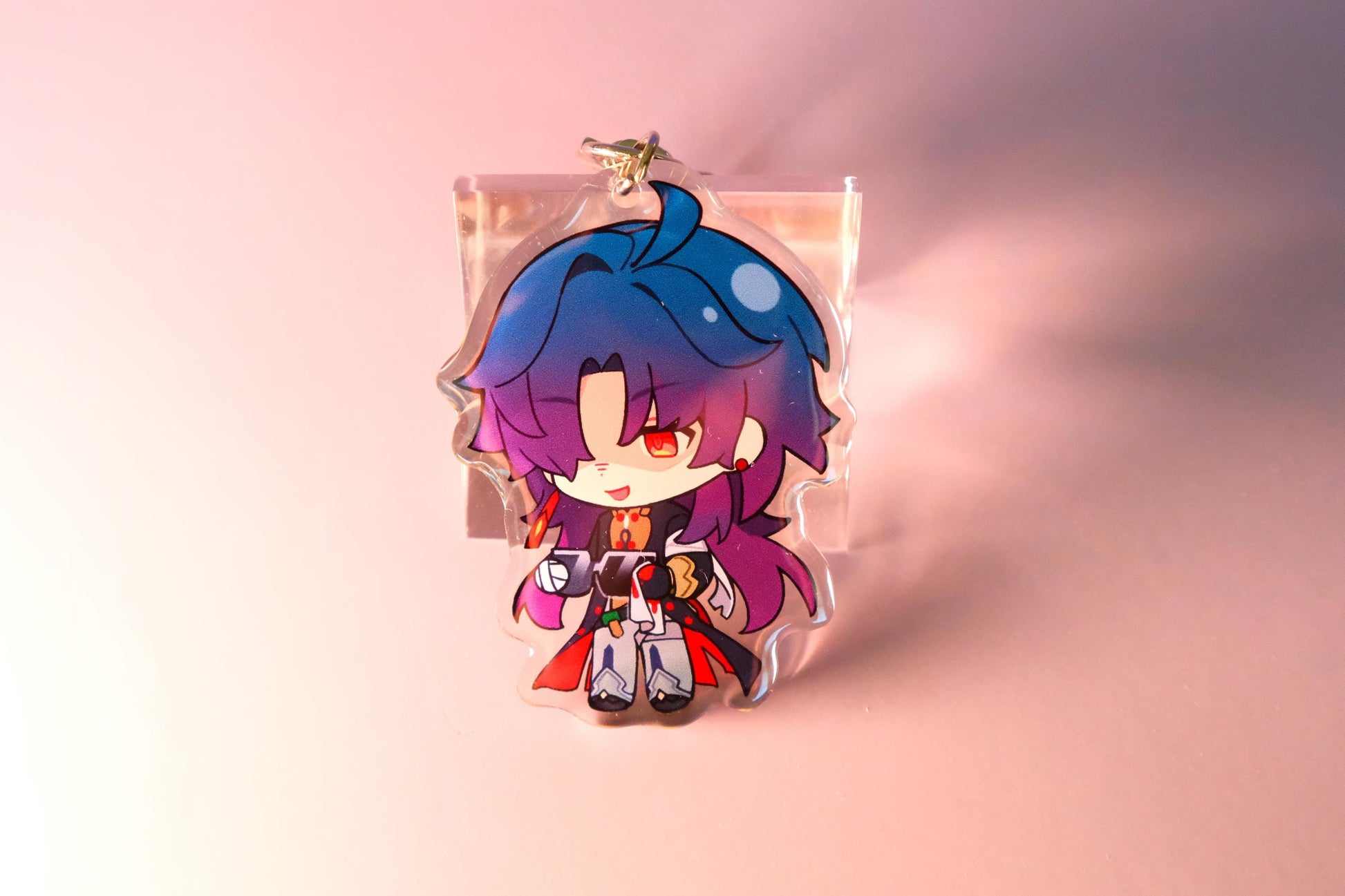 Honkai: Star Rail - Stellaron Hunters Keychain - Kafka / Silver Wolf / Blade - Set of 3 - Resin - Double-sided